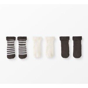 Hanna Andersson Newborn Socks 3 Pack NWT Essential Cotton Stay-On Gripper Unisex